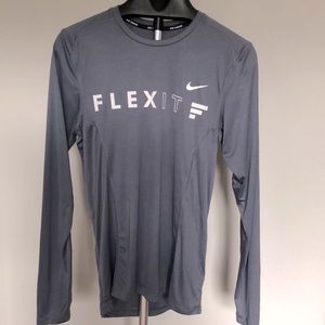Nike Dri Fit Running Athletic Long Sleeve Shirt S